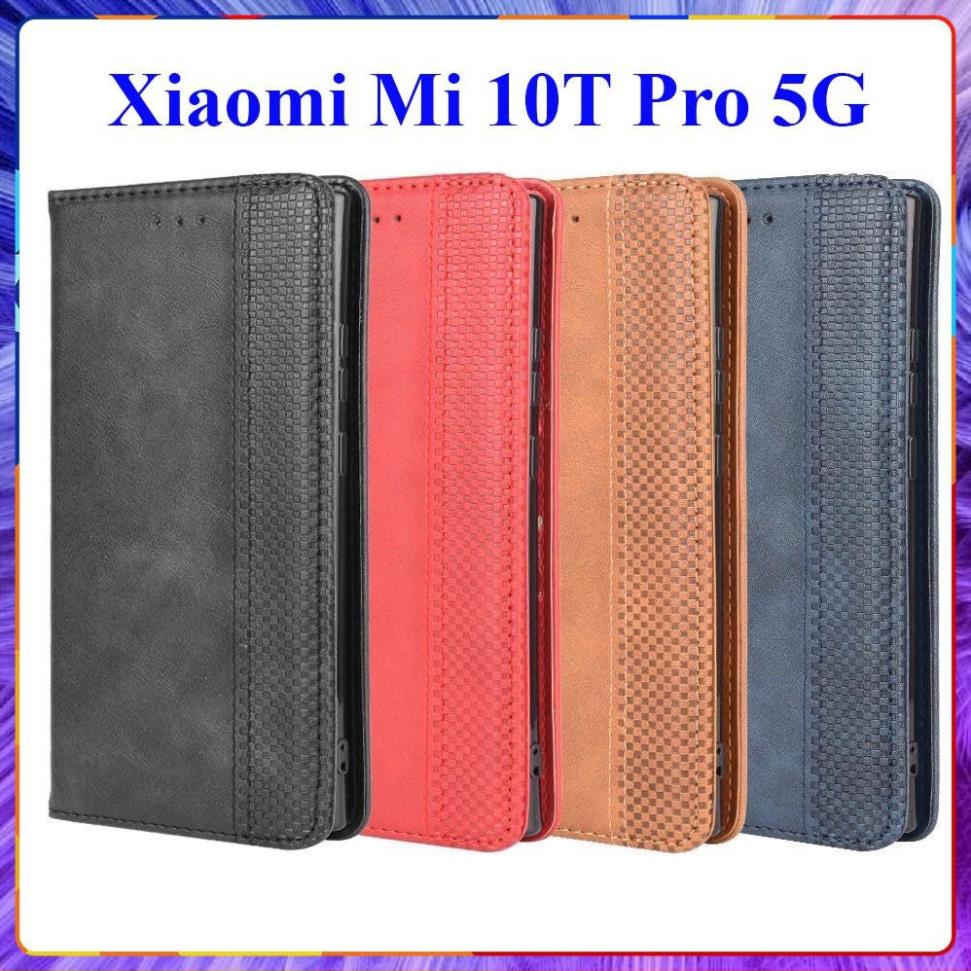 [FreeShip] Bao da dạng ví Xiaomi Mi 10T Pro 5G (cam kết xịn) hit nam châm, ngăn đựng thẻ tiền tiện lợi