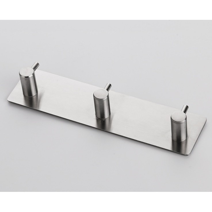 MÓC INOX 304 núm tròn TREO SIÊU DÍNH CƯỜNG LỰC dán 3M