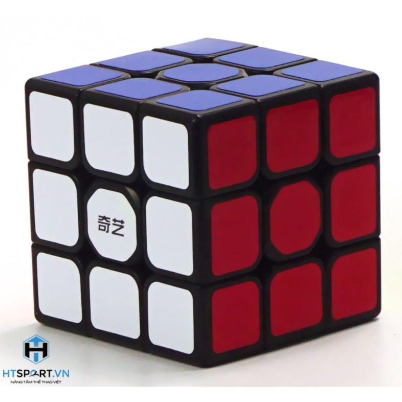 RuBik 3x3, Rubik 3 Tầng Khối Lập Phương WiYi Cube Viền Đen, Đồ Chơi Phát Triễn Trí Tuệ Cao Cấp