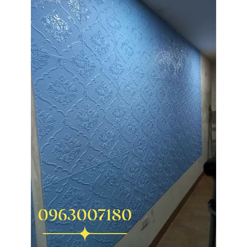 Xốp dán trường TÂN CỔ 7. khổ lớn 70X70CM CÓ KEO SẴN