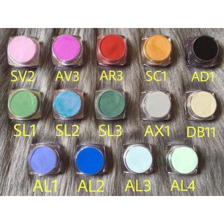 NAILS SHOP- Set bột Mỹ 3in1 (tự chọn màu) làm hoa đắp móng 12 hũ/set (đơn giá/ 1set).