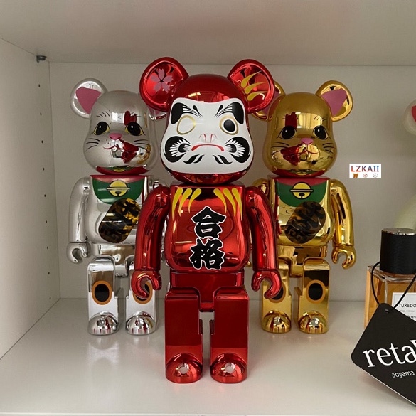 Mô Hình Nhân Vật bearbrick - Darama ver. 400% 28cm sg2 Chất Lượng Cao
