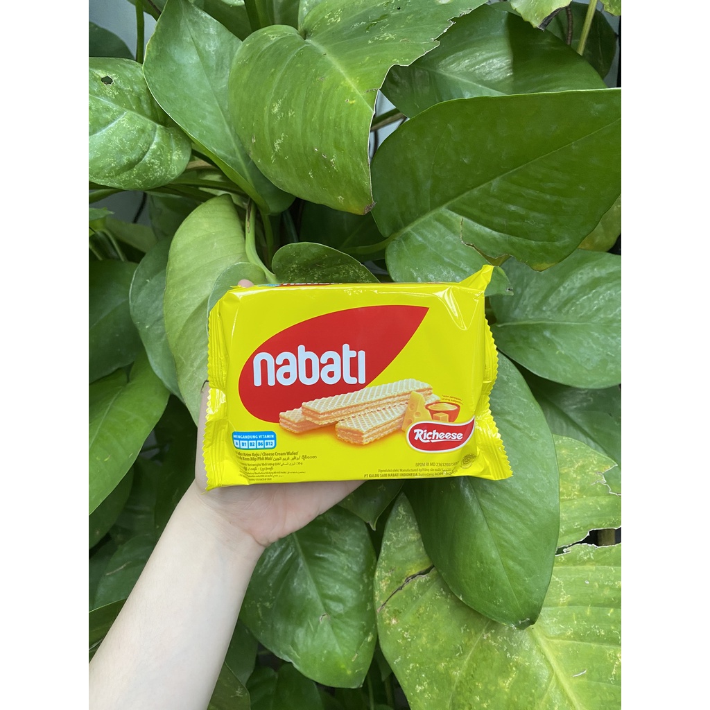 Bánh Kem Xốp Phô Mai Richeese Nabati Cheese Cream Wafer (Gói 50g)