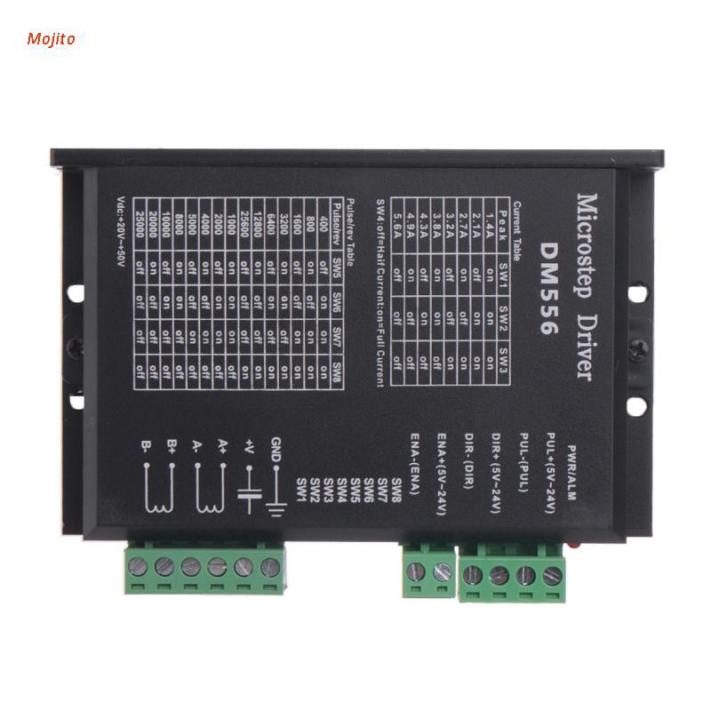 Mojito DM556 2-phase Digital Stepper Motor Driver 42/57/86 Stepper Motor Driver For CNC