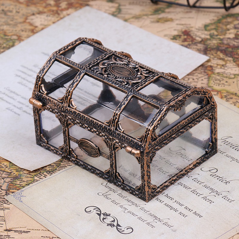 Hộp đựng trong suốt bằng nhựa phong cách cướp biển độc đáo