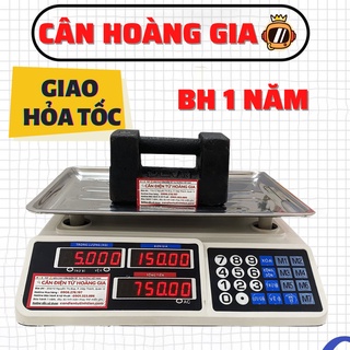 Cân điện tử tính tiền 30kg/40kg - cân điện tử tính tiện tự động cao cấp Đài Loan. Màn hình led 2 mặt Chính Hãng (QUA580)