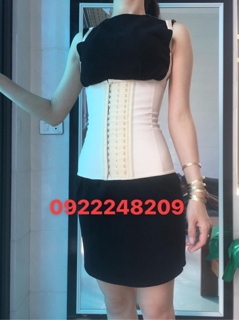 Đai latex Gile Hy Lạp 25 xương + Thanh tăng size ( thanh lý)