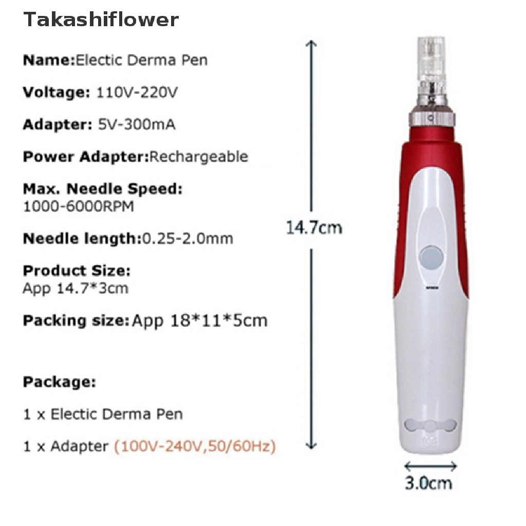 Bộ Kim Lăn Điện Với 2 Đầu Lăn Chống Lão Hóa Chăm Sóc Da Tiện Dụng