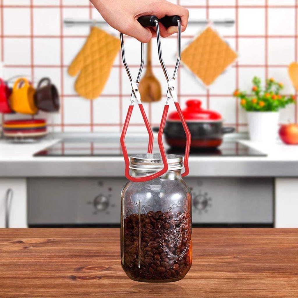 YIYU Dụng Cụ Kẹp Lọ Bằng Cao Su Chống Trượt Có Tay Cầm