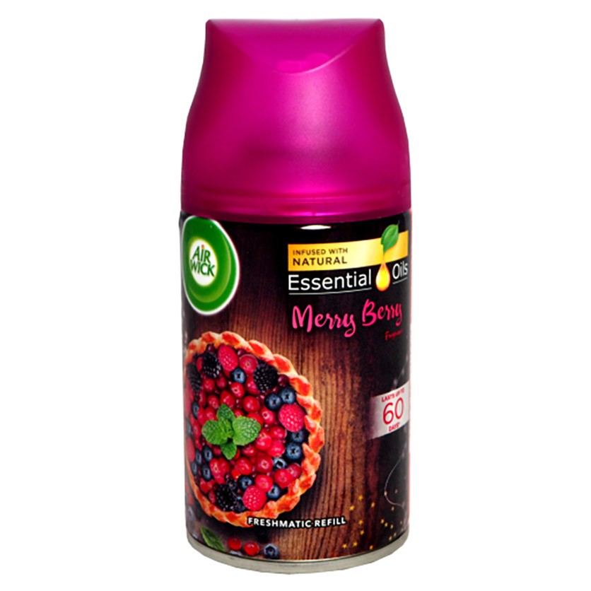 Bình xịt thơm phòng Airwick AWK0558 Merry Berry 250ml (Hương trái cây rừng)