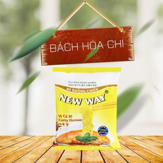 Thùng 30 gói Mì không chiên New Way vị cà ri gói 85g