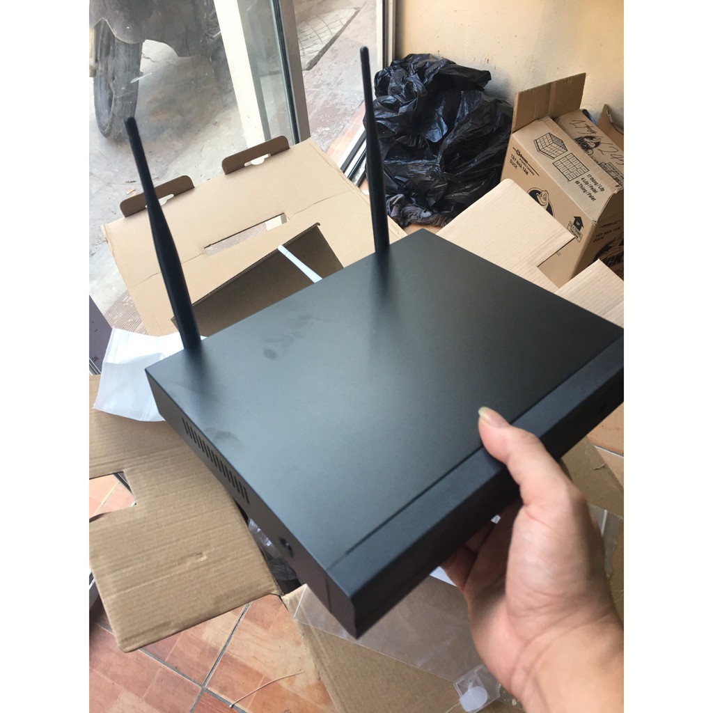 Bộ Kit Camera Không Dây 8 Kênh IP Wifi NVR Kit 2.0MP