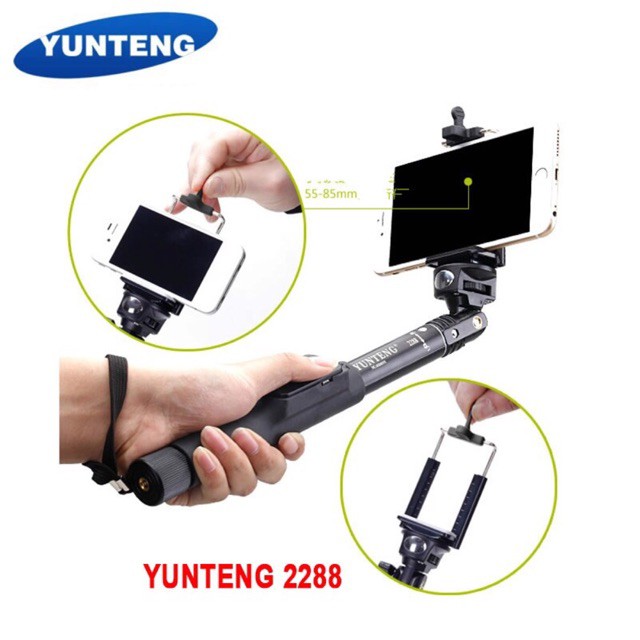 №☂☾Gậy tự sướng selfie yunteng YT-2288 - Hàng Chính Hãng | Yunteng2288 r