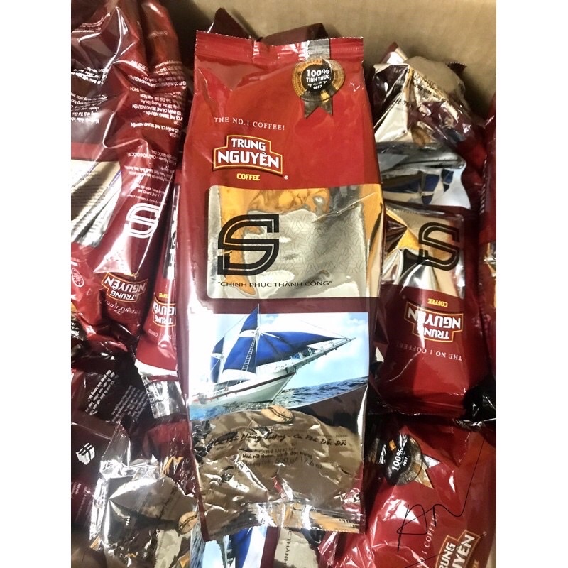 Cafe Trung nguyên rang xay chữ S gói 500gr