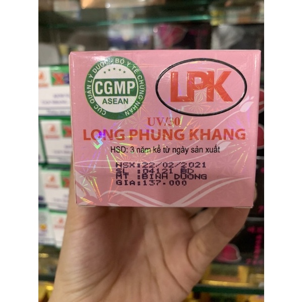 kem OLY HT hủ màu hồng giúp giữ ẩm,trắng da,chống nắng hủ 12g