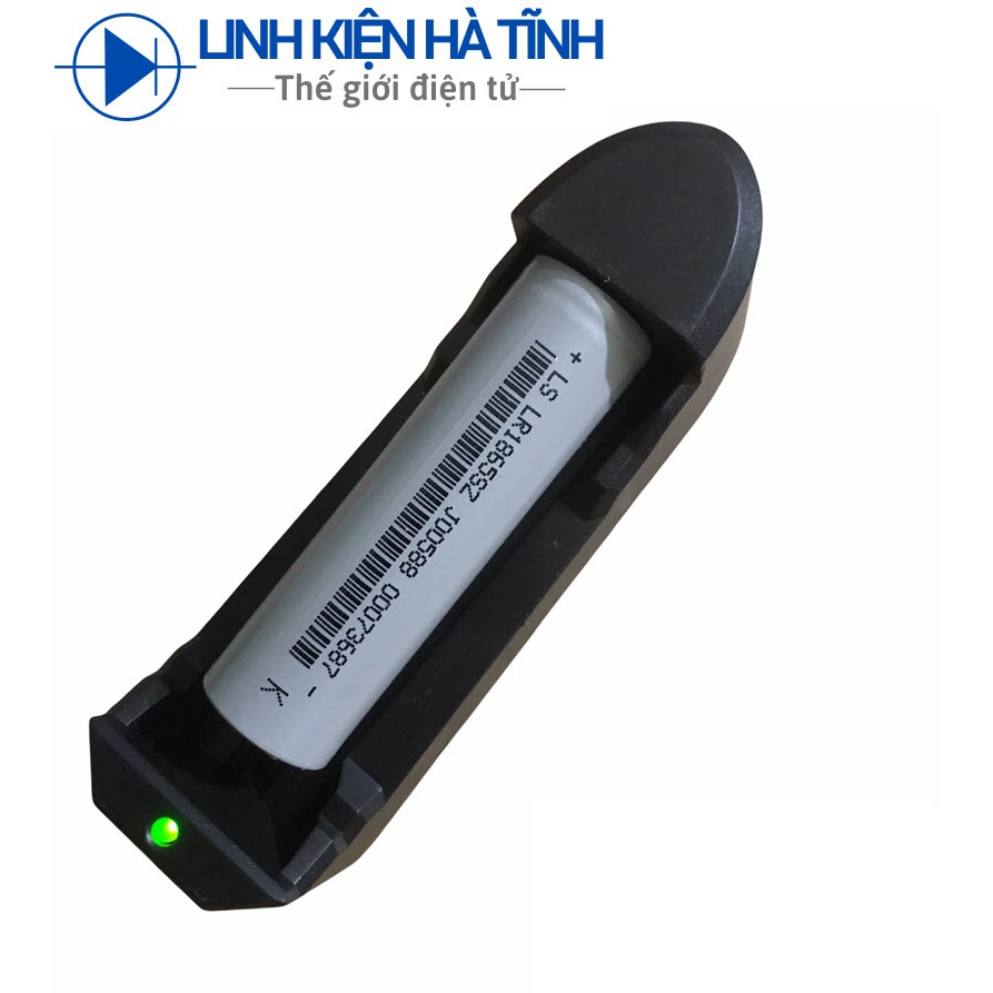 Bộ sạc pin 18650 1 cell 4.2V pin các loại 14500 16340 26650 tự ngắt khi đầy
