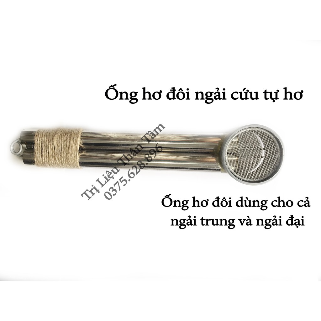 Ống hơ ngải đôi - dụng cụ diện chẩn