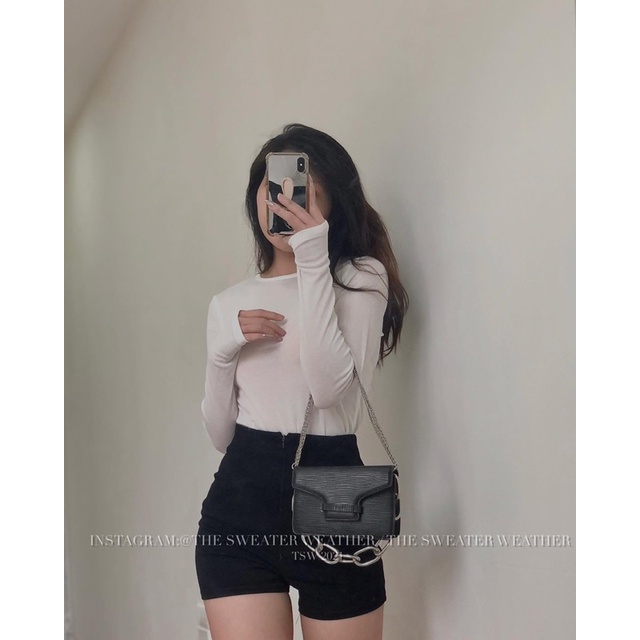 [Ảnh thật/Video]Quần short đùi giả jean có quá kéo chất đanh dày dặn Quần legging HÀN QUỐC