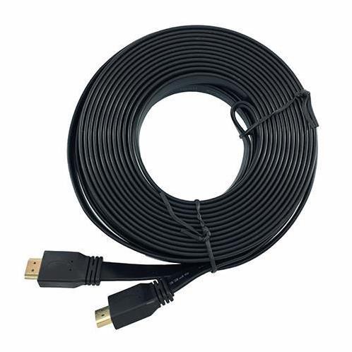 [Hàng Chính Hãng]Dây Cáp HDMI 15m dẹt đen-Dây cáp kết nối cổng HDMI 2 đầu tốt chống nhiễu xịn chất lượng cao giá rẻ.DHD2