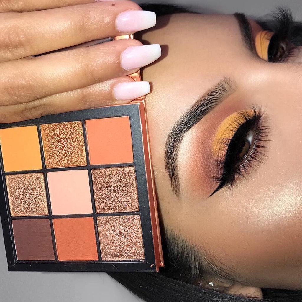 [Hàng mới về] Bảng phấn mắt ánh nhũ lấp lánh chống nước bền màu cho nữ