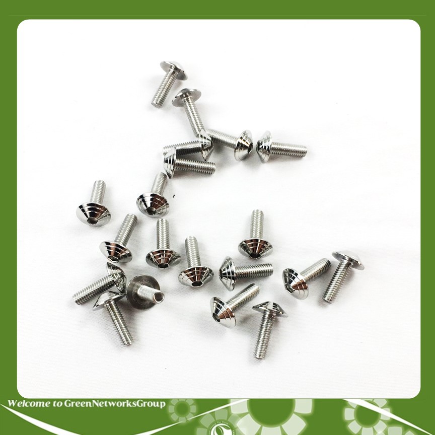 Bộ 20 ốc 6 ly màu bạch kim gắn dàn áo Honda - Greennetworks