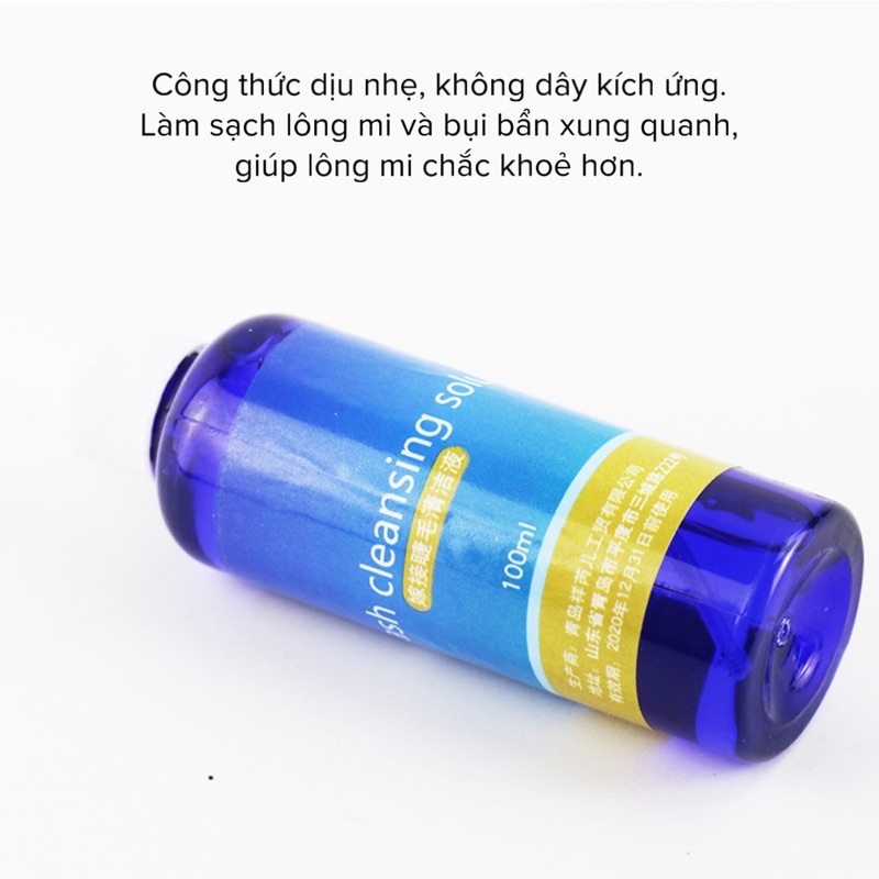 Chai Vệ Sinh Mi Nối Trước Và Sau Nối Mi 100ml - Dụng Cụ Nối Mi