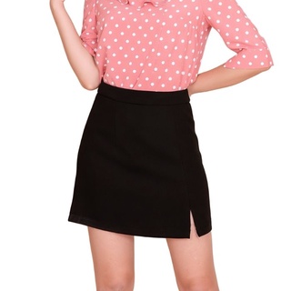 Chân váy nữ [CHÍNH HÃNG SILBER] phom ôm, cạp cao, xẻ tà trước