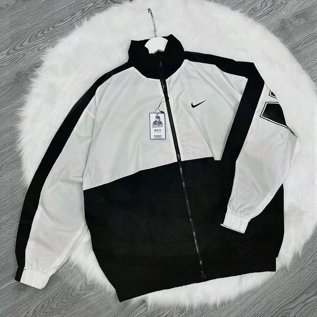 Áo khoác nike Jacket Vintage Dù 2 Lớp - BICO 09