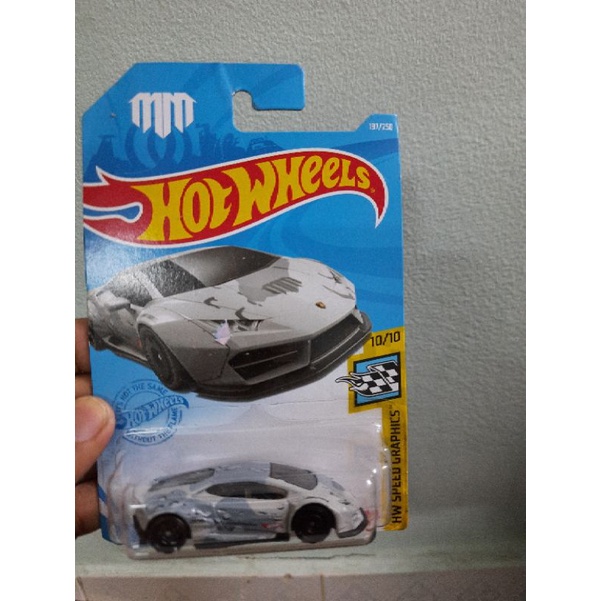 Xe Hot Wheels LB Lamborghini Huracan màu xám,  hàng hiếm