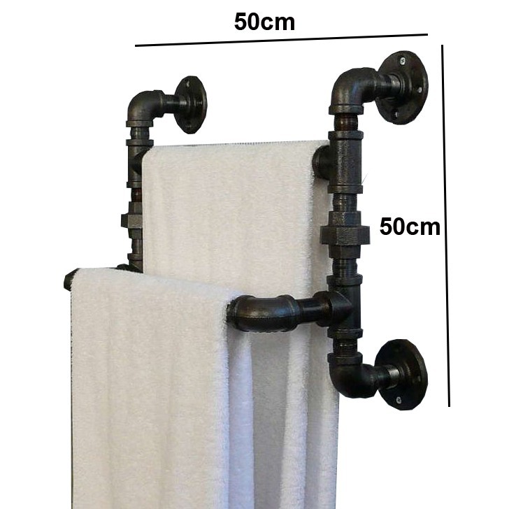 Kệ ống nước Kệ treo đồ nội thất chất liệu ống nước trang trí nhà, quán cafe đẹp độc lạ | BigBuy360 - bigbuy360.vn