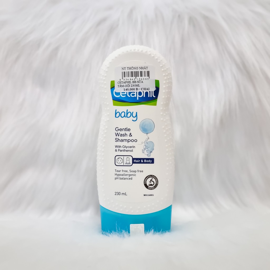 [CHÍNH HÃNG] - Sữa tắm gội toàn thân cho bé Cetaphil (230ml)