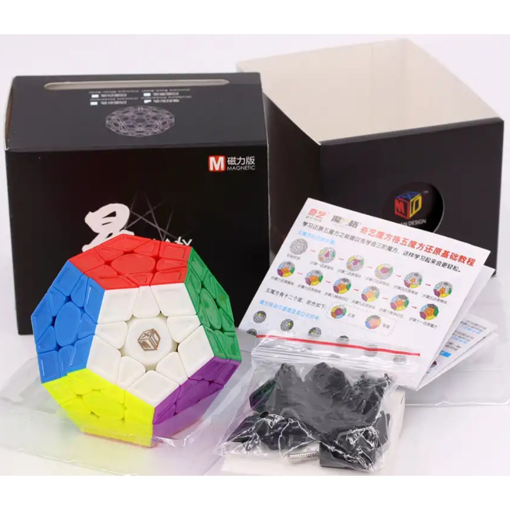 QiYi X-Man Galaxy Megaminx V2 M Có Nam Châm Rubik Biến Thể 12 Mặt