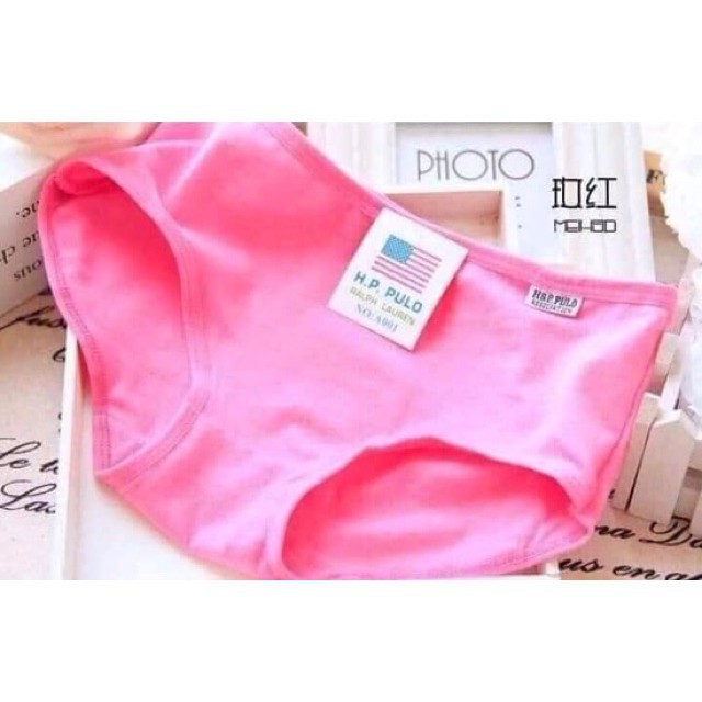 Set 10 quần lót cotton nữ xuất Mỹ siêu mềm mịn
