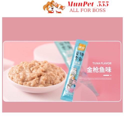 Súp thưởng cho mèo thú cưng shizuka thanh 15gr - vnshoppet