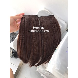 Tóc giả nữ kẹp phồng💄FREESHIP💄kẹp phím phồng tóc 2 bên
