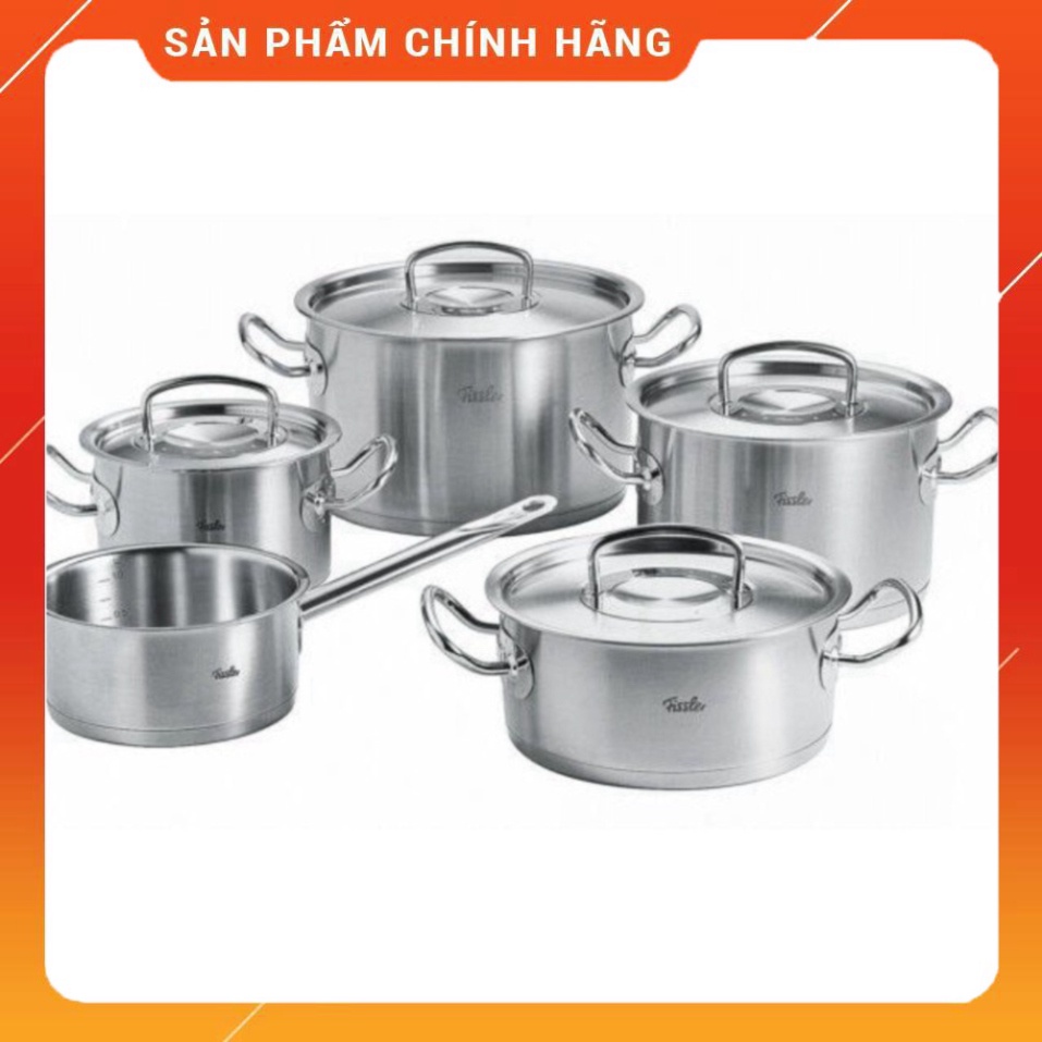 Bộ nồi FISSLER ORIGINAL PROFI, Thép Không Gỉ - Nhập Đức Chính Hãng - BH 12 Tháng