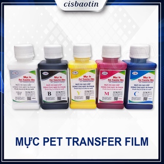MỰC IN PET TRANSFER FILM( MỰC IN PET PIGMENT KTS)LỌ 100ML