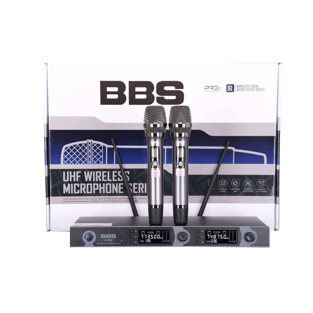 [Mã ELHACE giảm 4% đơn 300K] Micro không dây BBS U-898