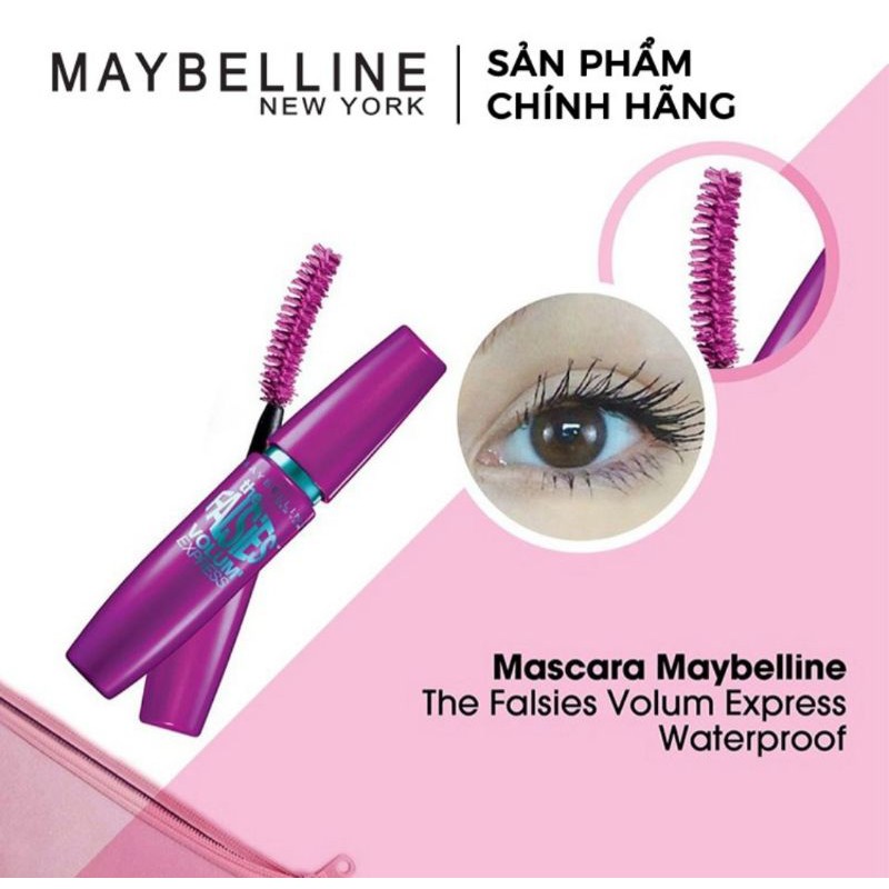 Mascara Maybelline Làm Dày Và Dài Mi Falsies Volum Express Waterproof 9.2ml