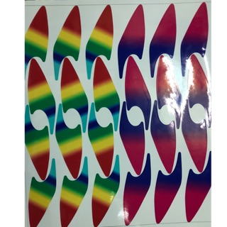 Tem logo- com bo 2 cặp xi nhan exciter 2010 dán phía trước