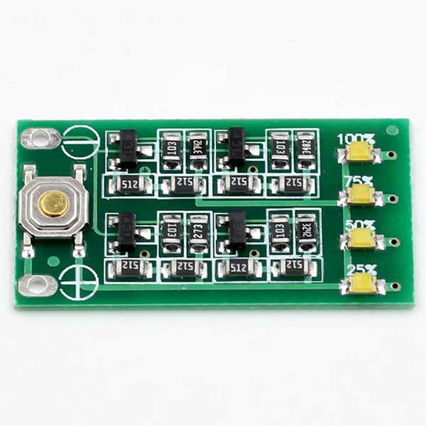 Mô-đun chỉ báo dung lượng pin Lithium 3S 11.1V 12V 12.6V Bảng hiển thị mức nguồn Lipo Li-ion 3 Dòng 9-26V