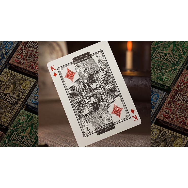 Bài Tây ảo thuật cao cấp: Harry Potter (Blue-Ravenclaw) Playing Cards by theory11