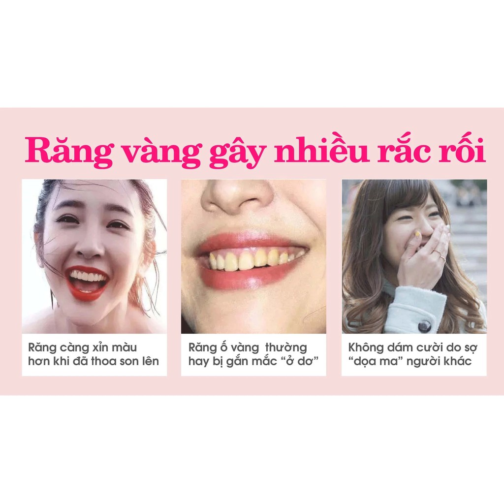 Miếng Dán Trắng Răng ANRIEA(Hộp 7 days* 2 + 1 Kem Đánh Răng CAM -TẶNG 1 Hộp nước súc miệng(20 gói/hộp) -2A02.A05.A09