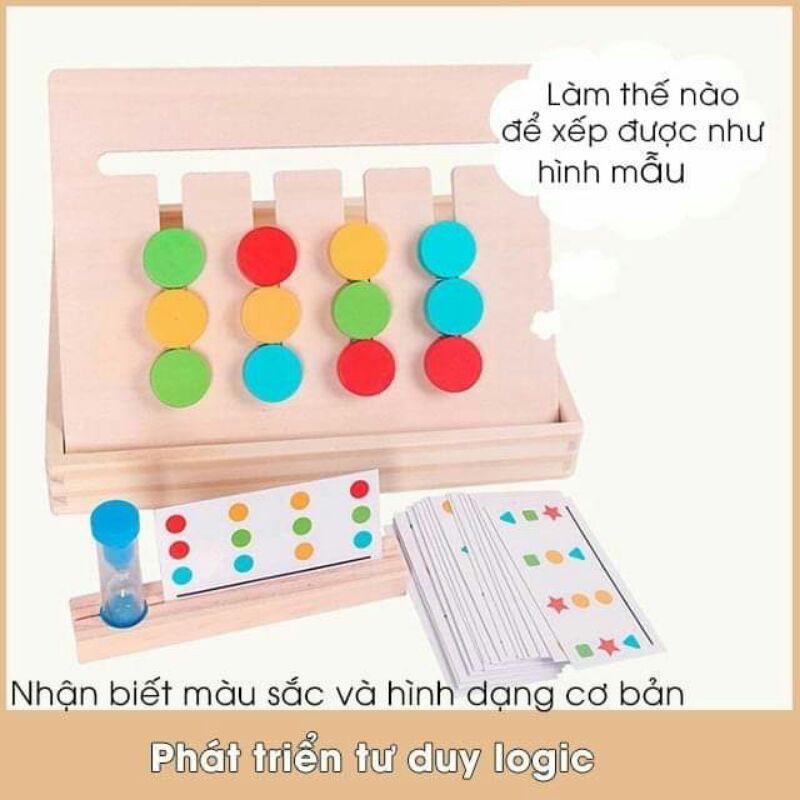 Ghép hình tư duy toán học ( four color game)