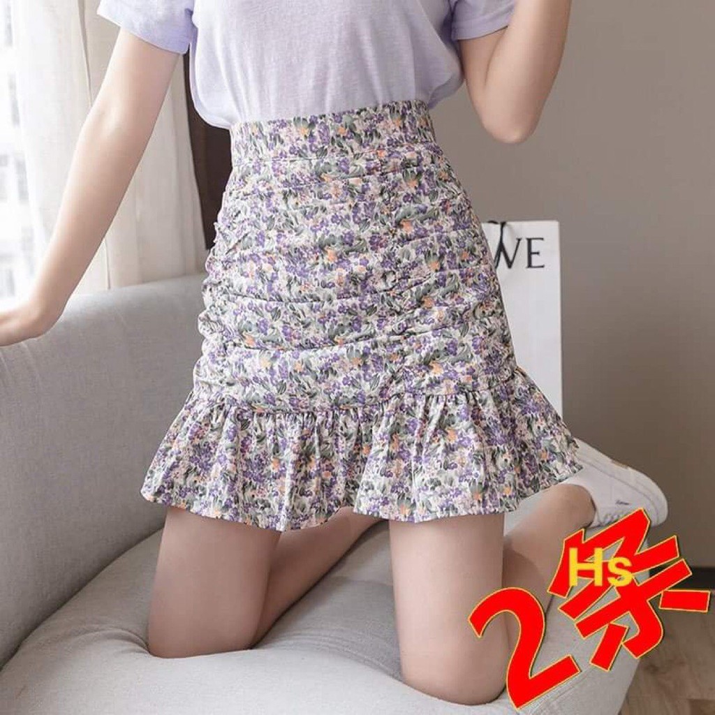 Chân Váy Nhúm Bồng Chân Bèo Chân Váy Trước Cạp Phẳng Sau Đánh Chun Sau Đánh Chun Hot Trend | BigBuy360 - bigbuy360.vn