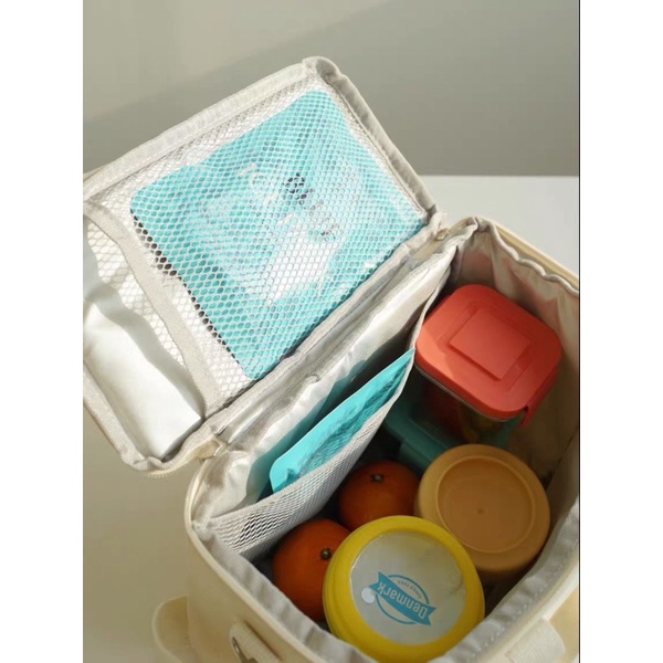 Túi bỉm sữa hoạ tiết gấu xinh 🐻