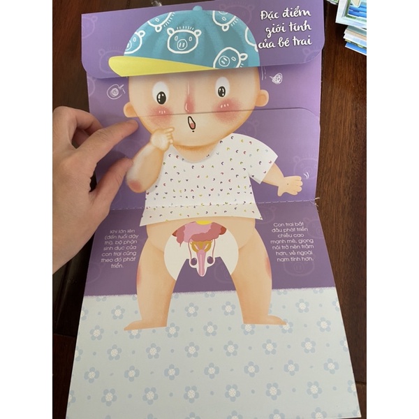 Sách-Lật mở cùng con-Bình tĩnh chuyện giới tính