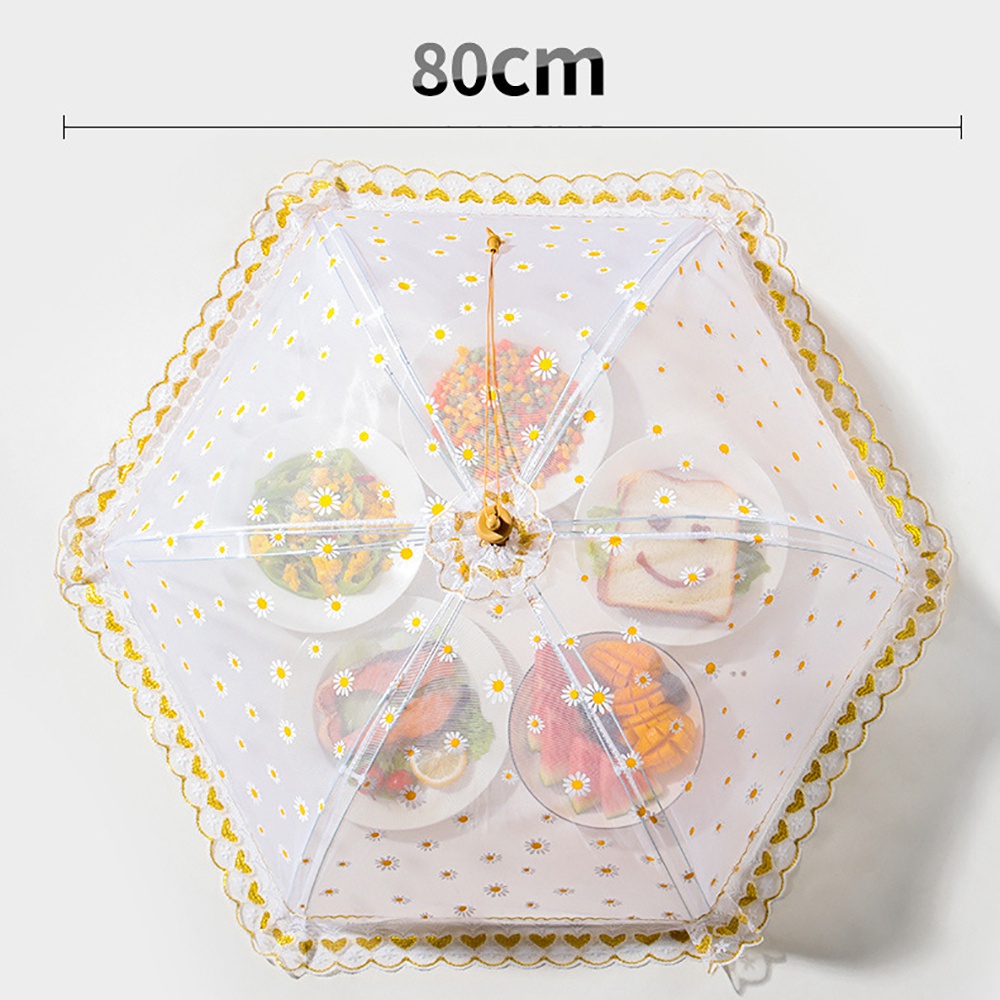 Lồng Bàn Đậy Thức Ăn Chống Ruồi Muỗi Có Thể Gấp Gọn Tiện Dụng Cho Gia Đình