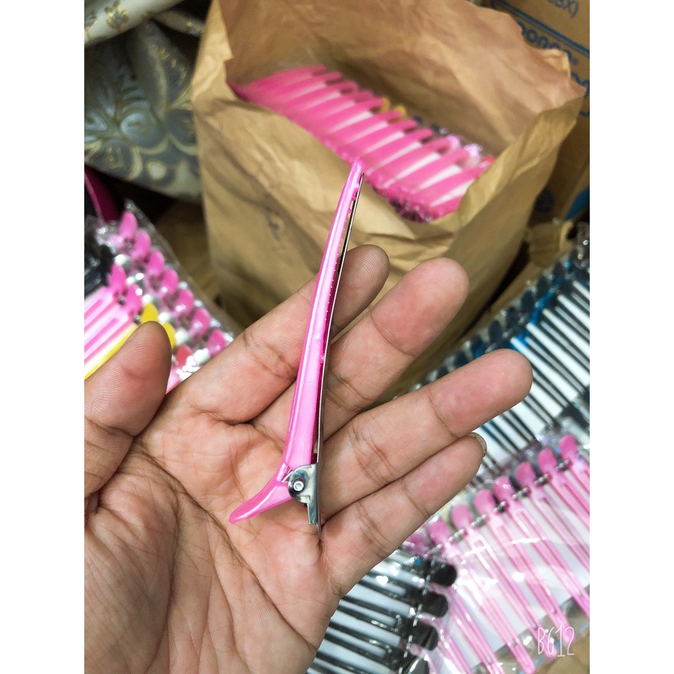 Kẹp vịt phổ thông cho salon vỹ 12 cái