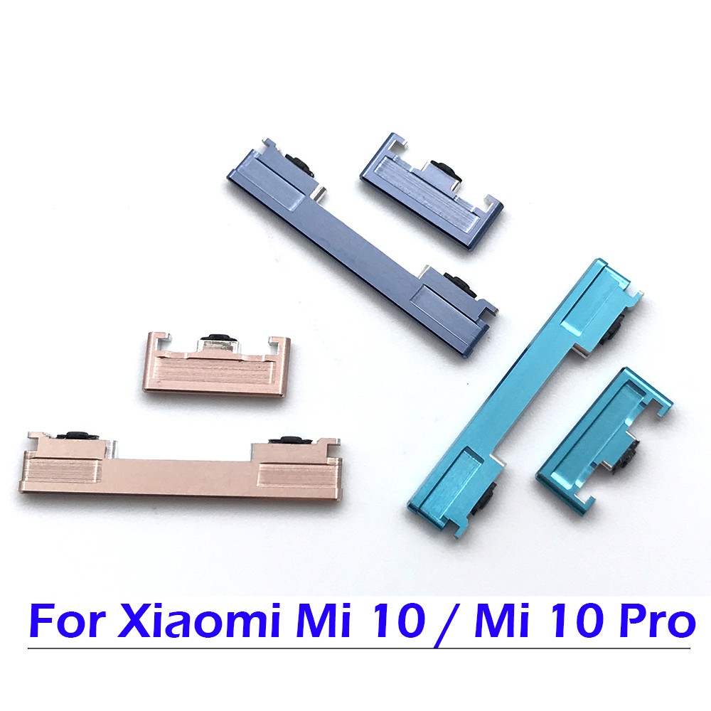 Set 2 Nút Nguồn Và Âm Lượng Thay Thế Cho Xiaomi Mi 10 Pro Redmi Note 7 Pro Note 9 Pro 9s